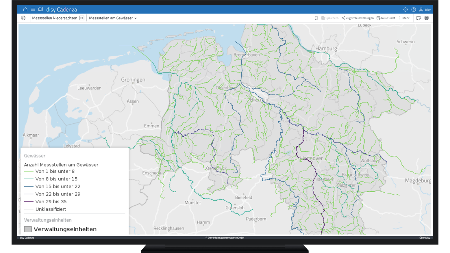Kartenvisualisierung-Linien-eingefärbt