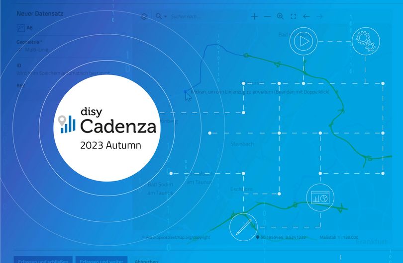 disy Cadenza 2023 Autumn - Embedding, Live-Modus, Geometrieerfassung und Co