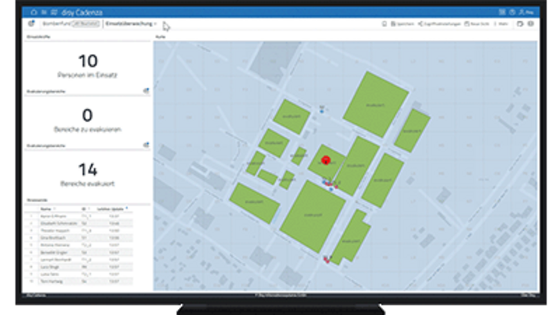 Mittels Live-Modus in der Datenanalyse-Software disy Cadenza mit aktuellen Daten arbeiten.