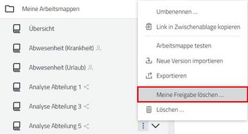 Freigaben in der Datenanalyse-Software disy Cadenza ablehnen
