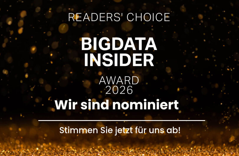 Disy für BigData-Insider Readers’ Choice Award 2026 in Business Intelligence nominiert