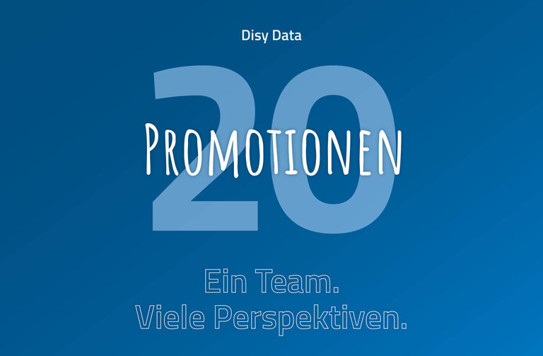 Teaserbild: Über 20 promovierte Disys