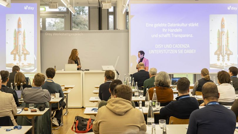 Vortrag zur Datenkultur beim Disy Werkstattgespräch 2025.