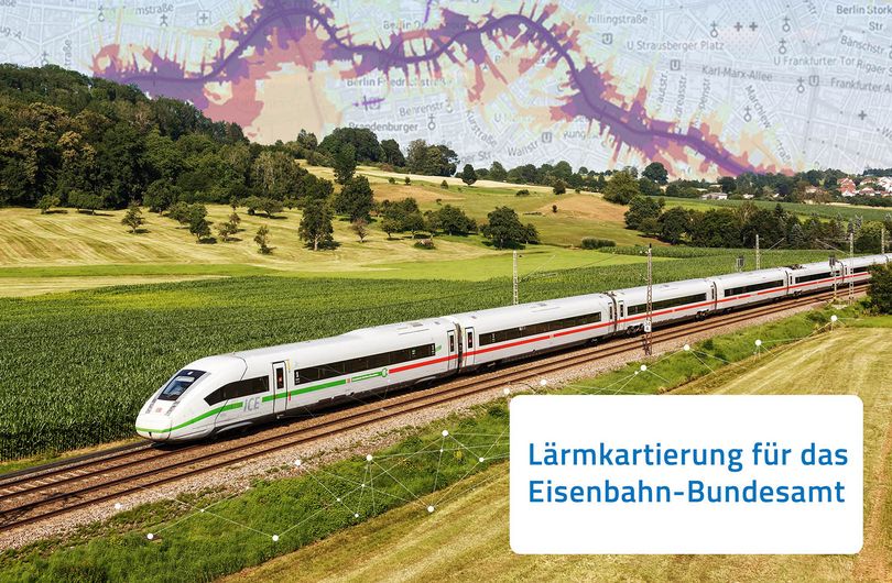 Start Runde 5 strategische Lärmkartierung Schiene: Mit Datenkompetenz zum Erfolg