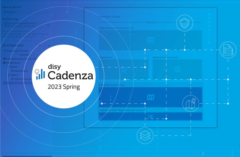 Reporting, Data Governance und Vieles mehr: Das sind die neuen Features in disy Cadenza 2023 Spring