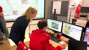 Einsatzplanung im Projekt AIFER in der Datenanalyse-Software disy Cadenza vornehmen.