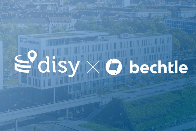Die Disy Informationssysteme GmbH und die Bechtle AG haben eine Partnerschaft geschlossen. Symbolbild mit beiden Logos der Unternehmen.