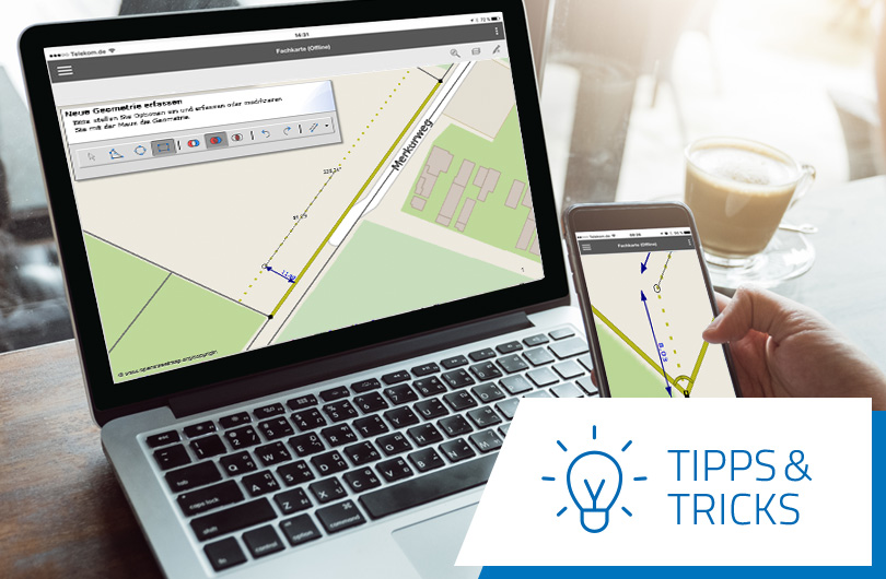 Vielseitige Konstruktionswerkzeuge für die Geometrieerfassung