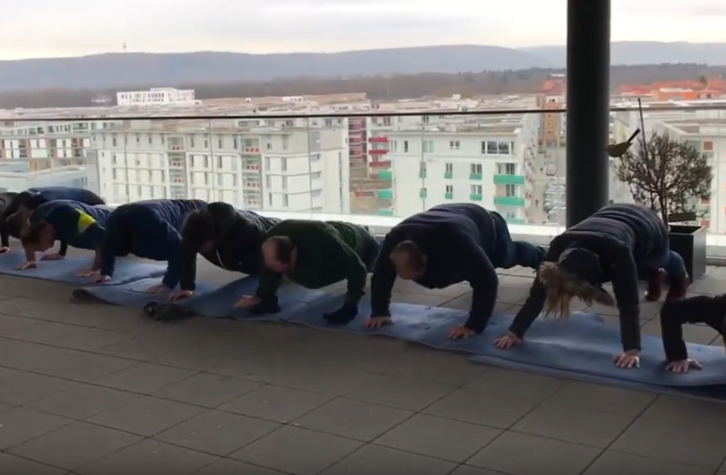 Bild: 1millionliegestützechallenge